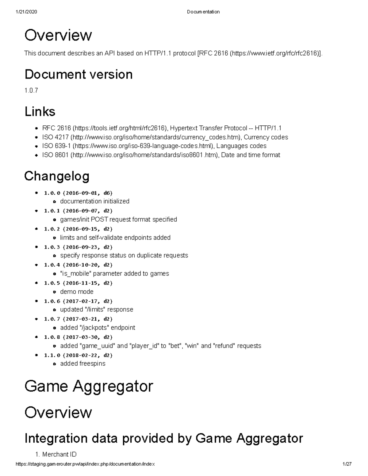 APIv2 Documentation - Comprehensive Guide to Game Aggregator ...