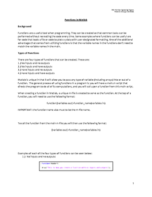 Matlab 1. Introduction to flowcharts in programming - Pitt’s First-Year ...