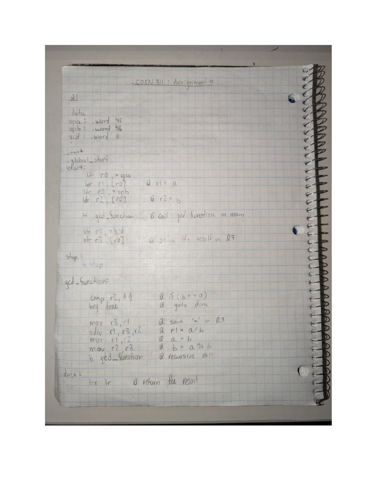 COEN311-assignment 4 - The fourth assignment - COEN 311 : Assignment 4 ...