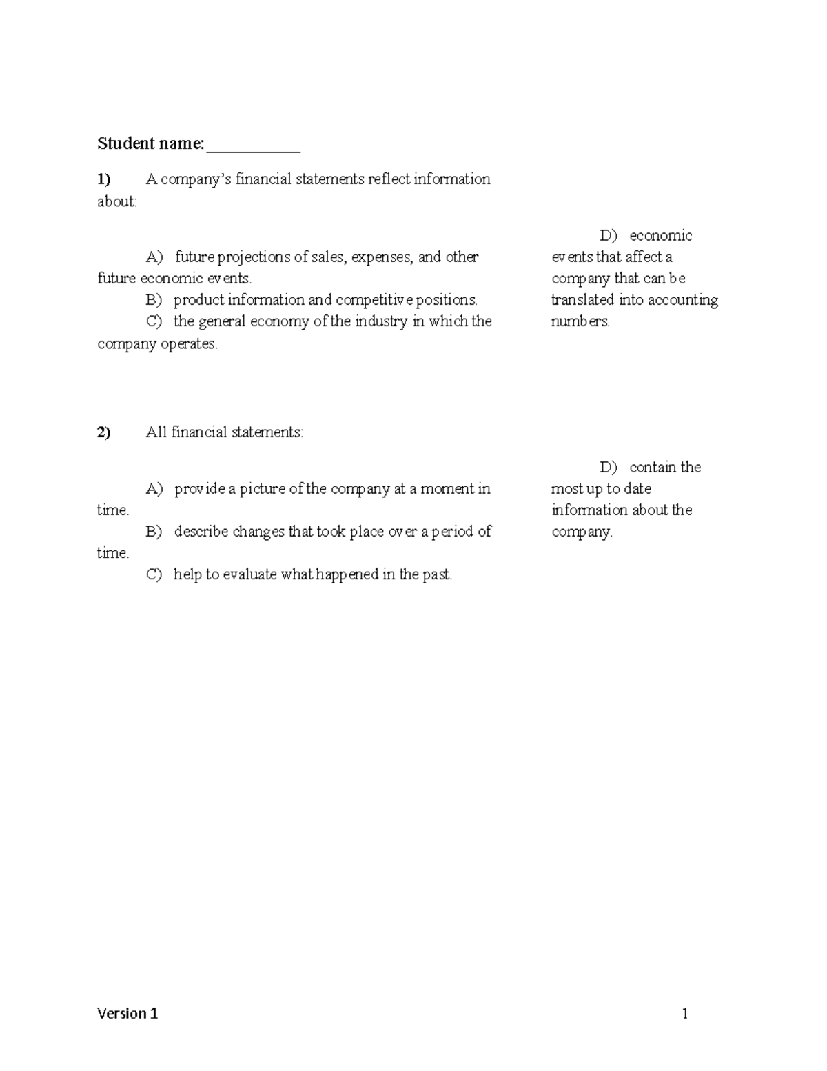 9781260247848 Test Bank chapter-1 - cost and management accouting - Studocu