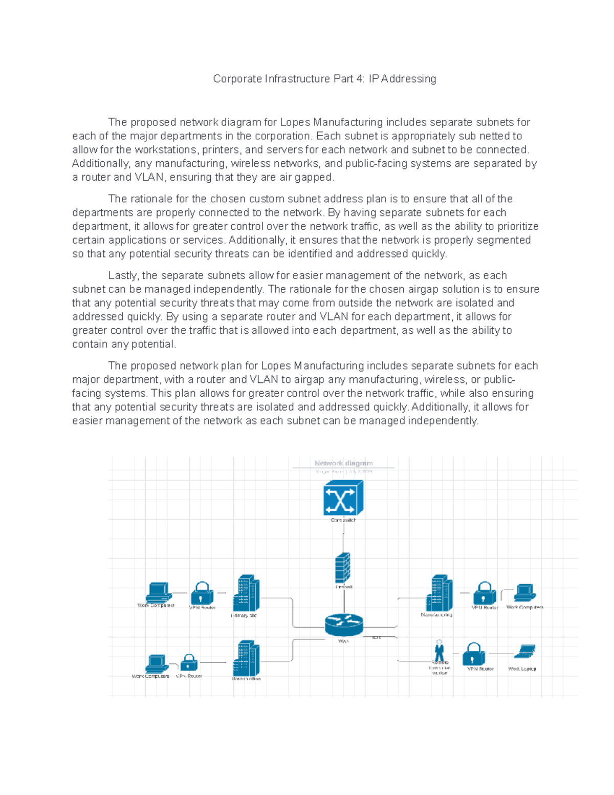 Corporate Infrastructure Part 4: IP Addressing & Network Segmentation ...