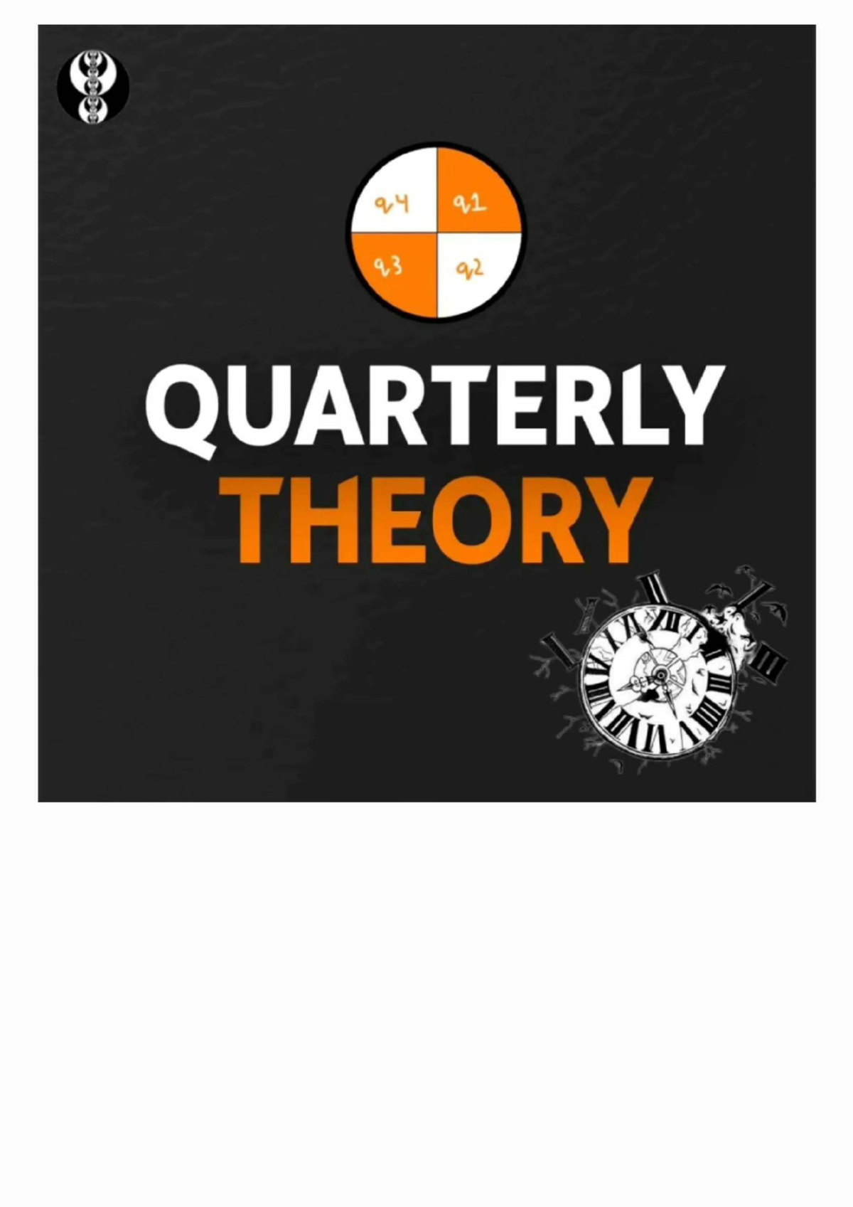 Quarterly Theory Overview (THEORY Q2) - Studocu