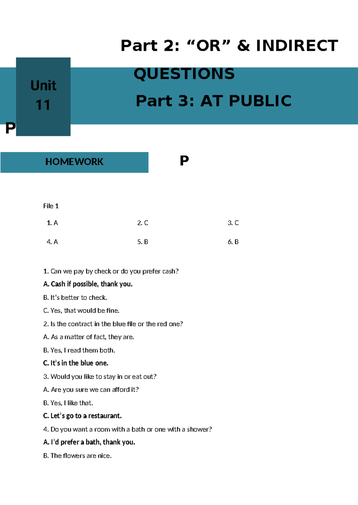 Tapescript for UNIT 11 - Vvvb Listening Exercises and Answers - Studocu