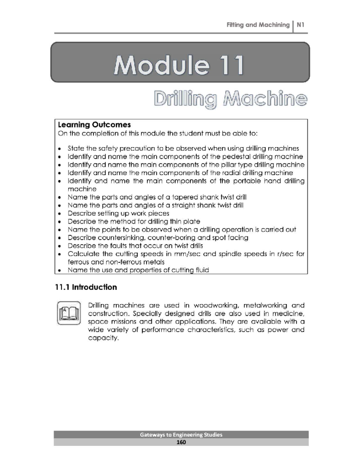 Unit 7 - Drilling Machine: Safety, Components, and Operations - Studocu