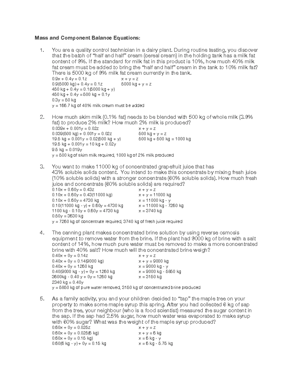 Food2010 Final Exam Review: Principles of Food Science Insights - Studocu