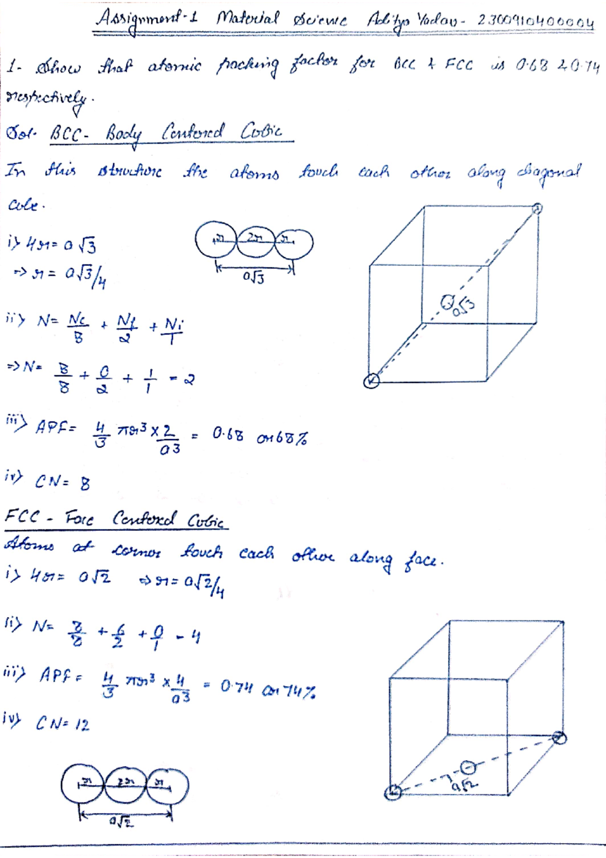 Material Assignment - FOO41GY: Insights into Material Properties and ...