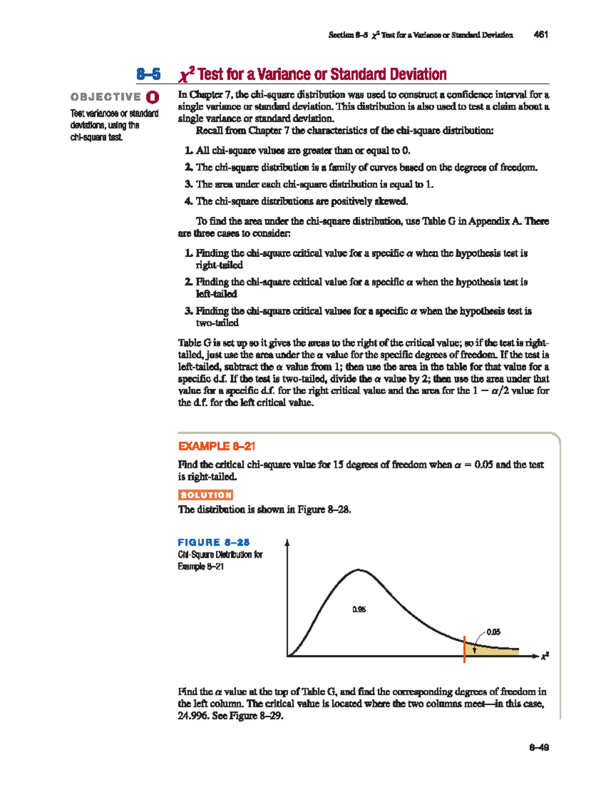 Section x² Test for Variance or Standard Deviation - Hypothesis Testing ...