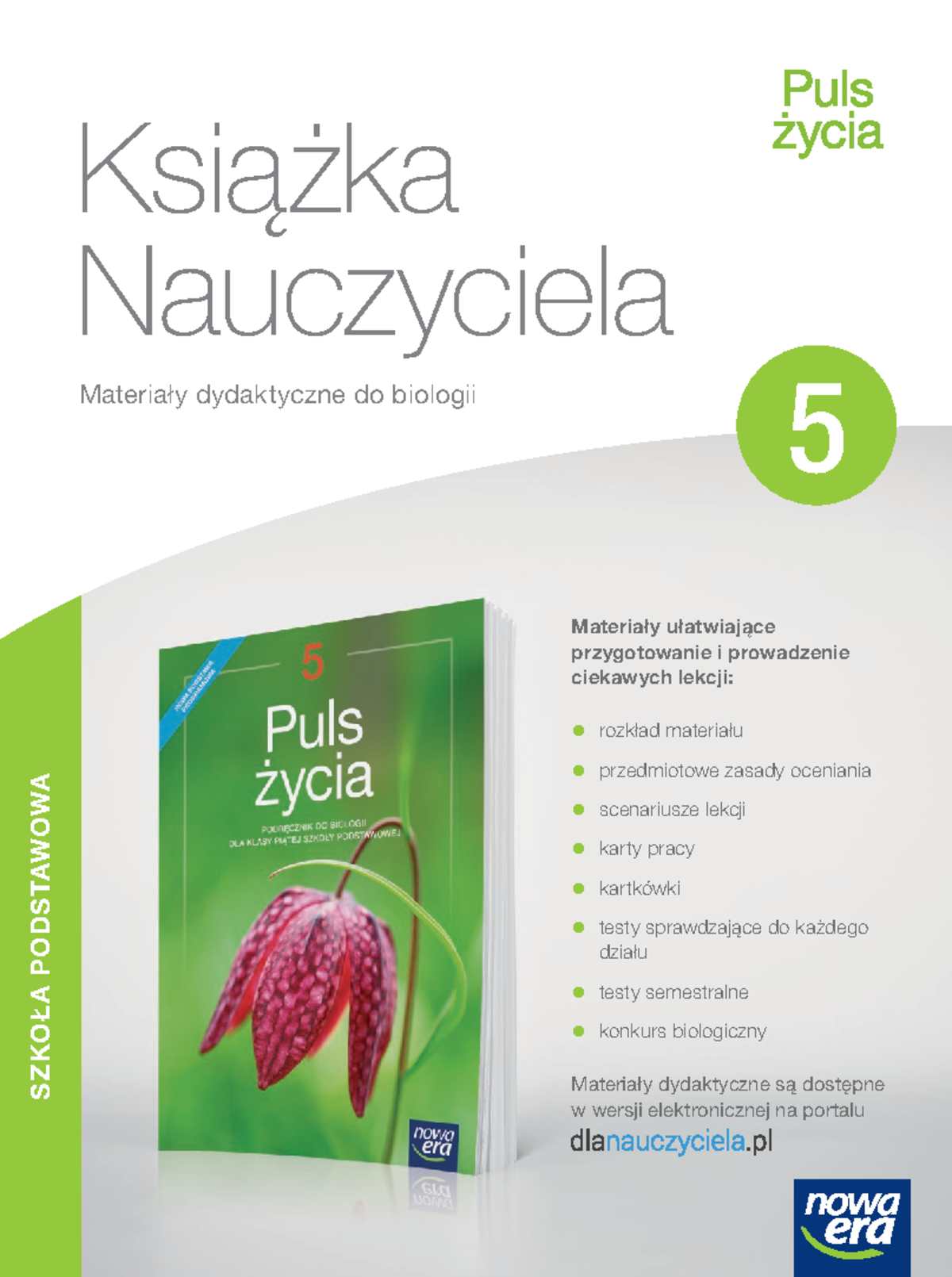 Książka Nauczyciela do Biologii Puls Życia 5 - Materiały Dydaktyczne