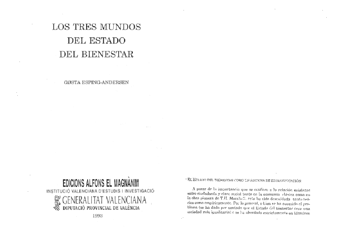 Los Tres Mundos del Estado de Bienestar: Análisis Profundo y Crítico