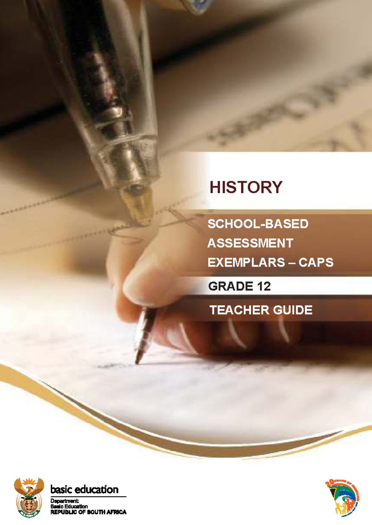 HISTORY ASSESSMENT EXEMPLARS CAPS GRADE 12 TEACHER GUIDE - Studocu