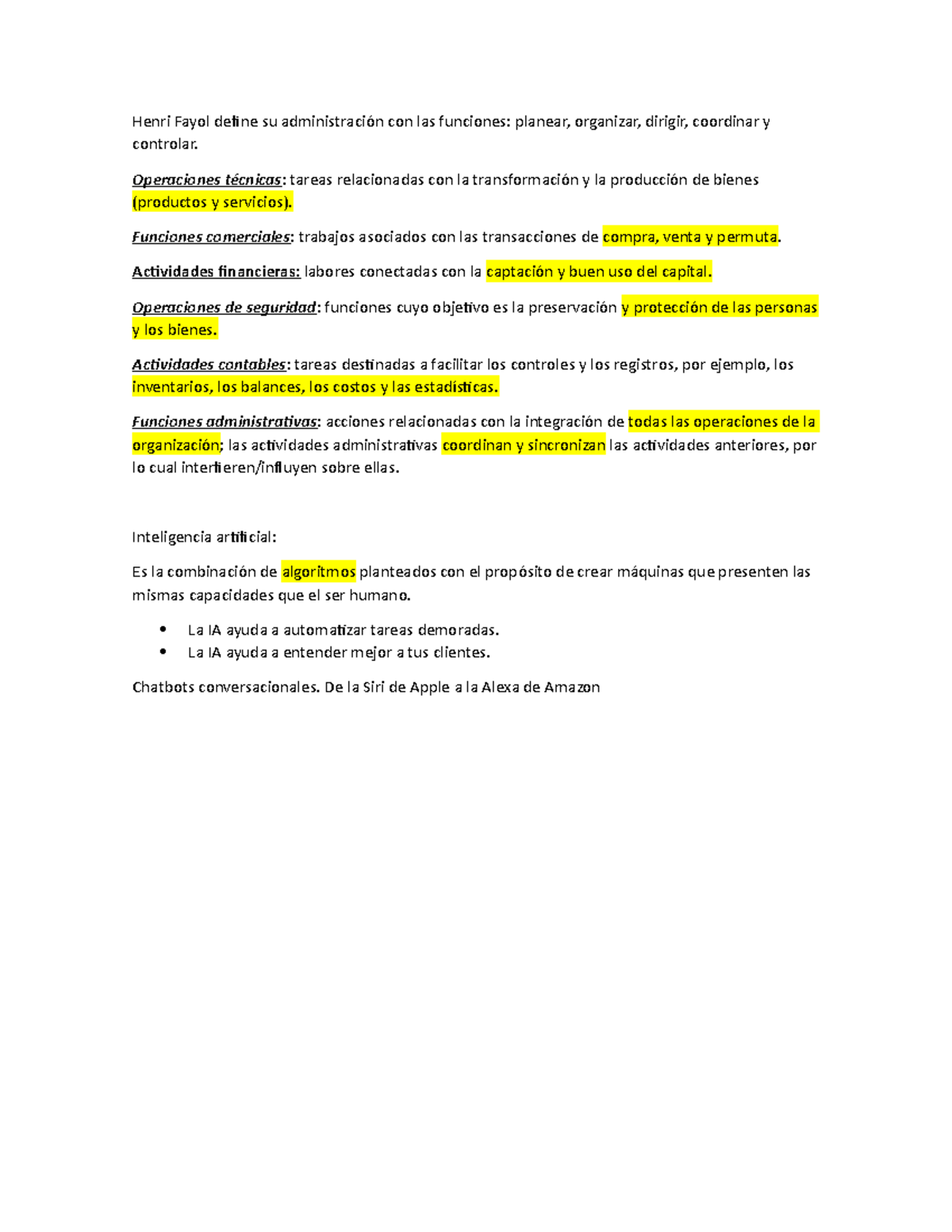 Administracion moderna q decir - Henri Fayol define su administración ...