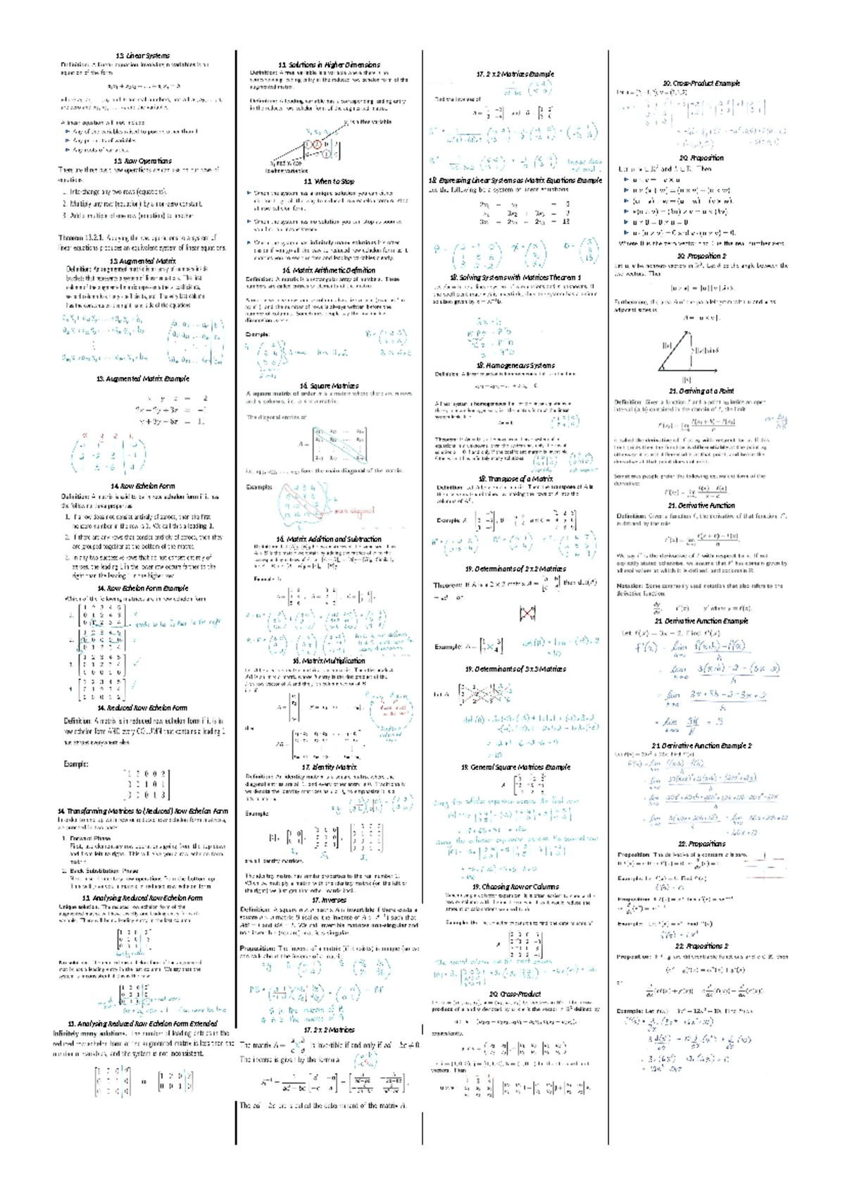 MATHS 108 Study Guide: Key Topics & Course Details S2 2022 - Studocu