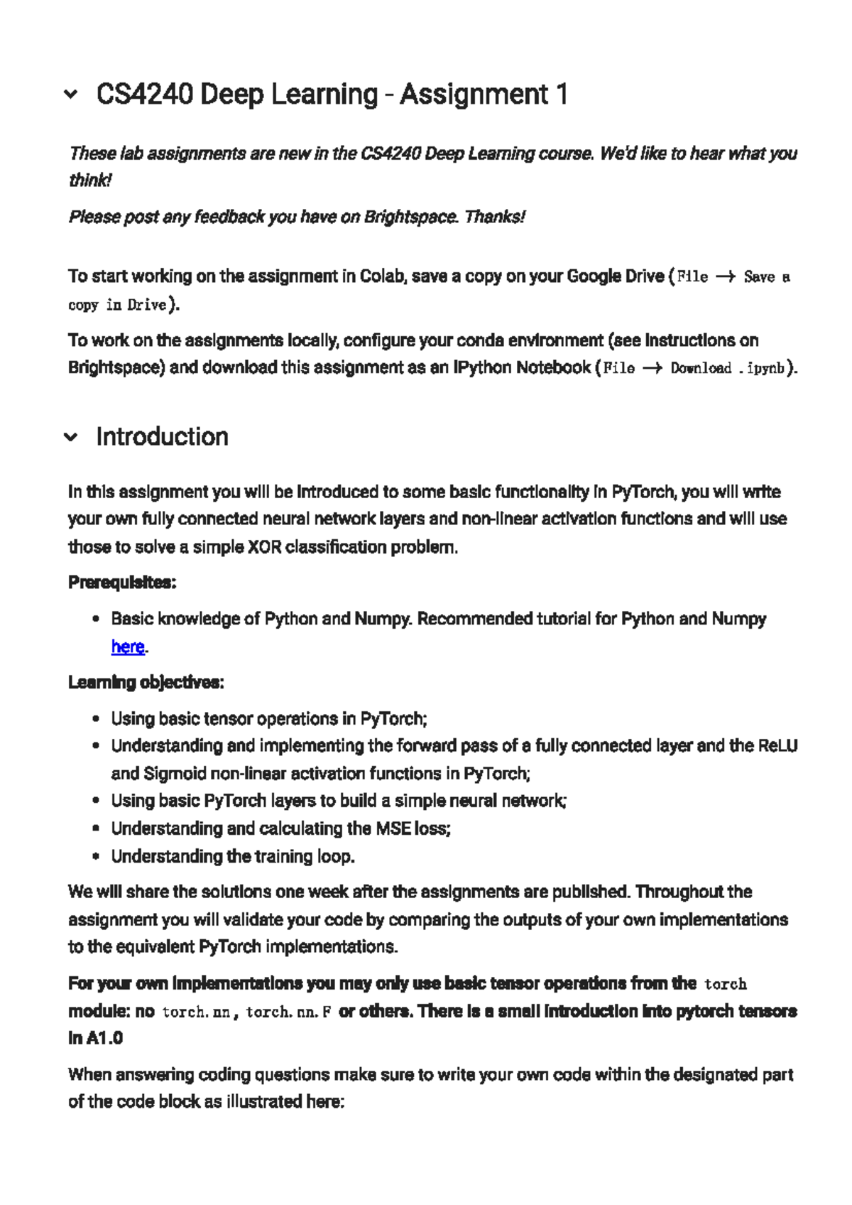 Lab1 - Detailed Solutions for Lab 1 Assignments - Studeersnel