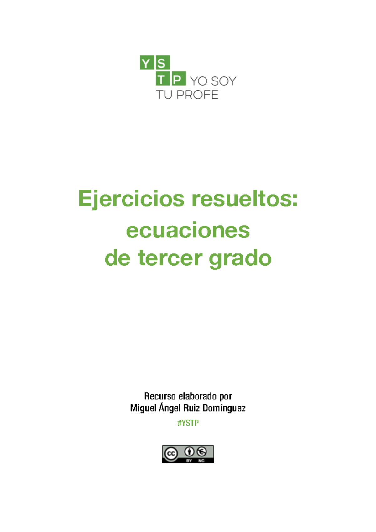 Ejercicios Resueltos de Ecuaciones de 3er Grado - 241215 231813 - Studocu
