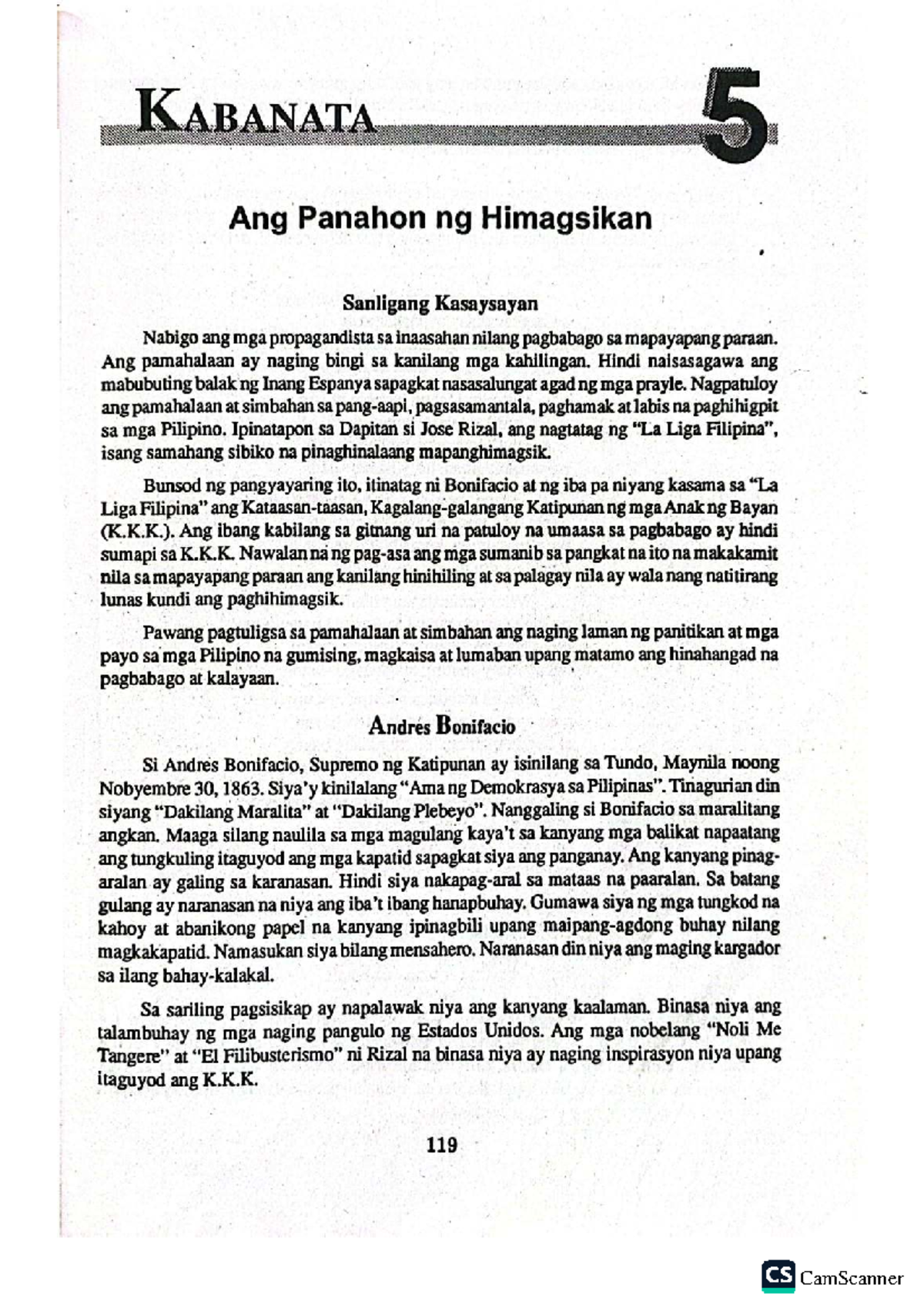 Kabanata 5: Ang Himagsikan at ang mga Akda ng mga Bayani ...