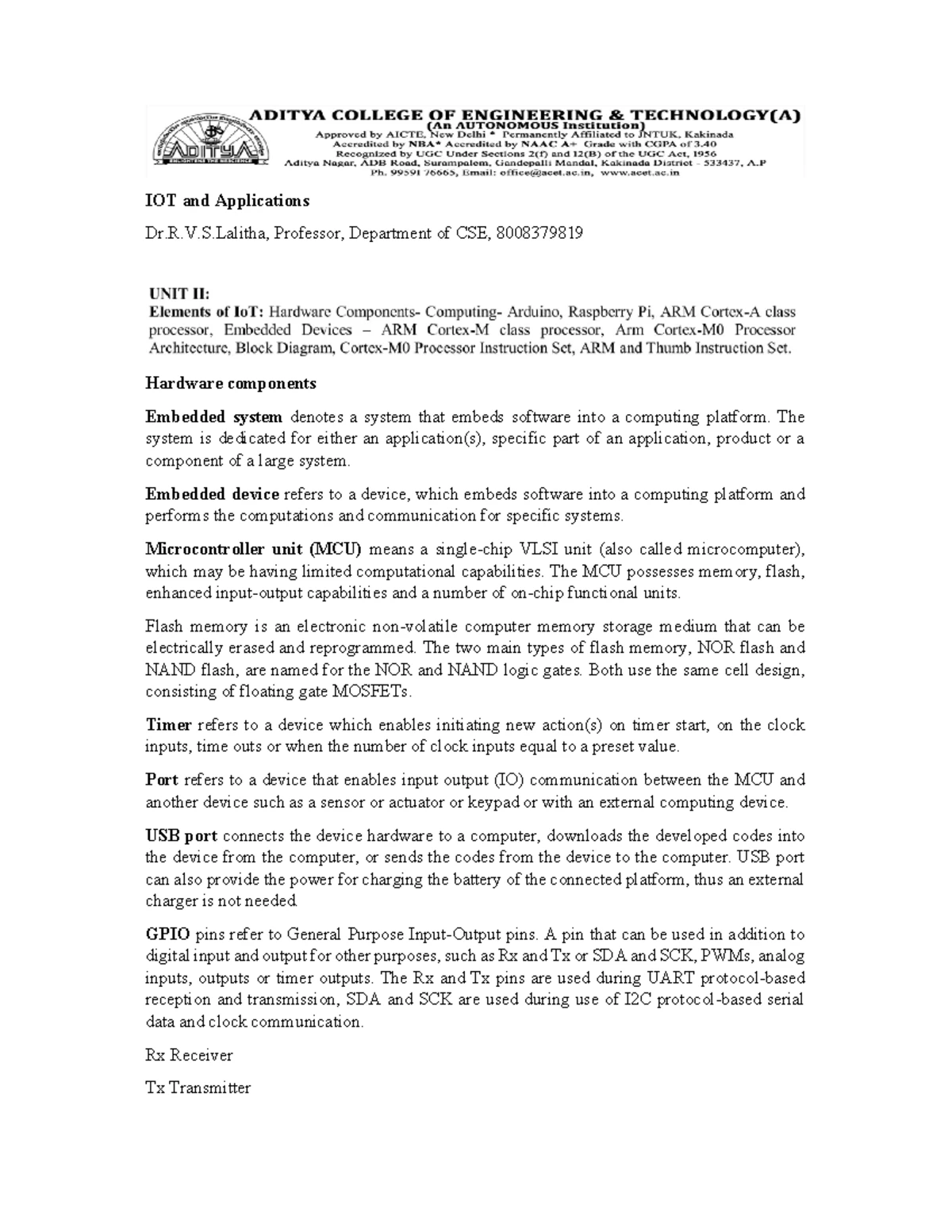 Iot Unit 2 Iot Unit Topics Business Models For Business Processes