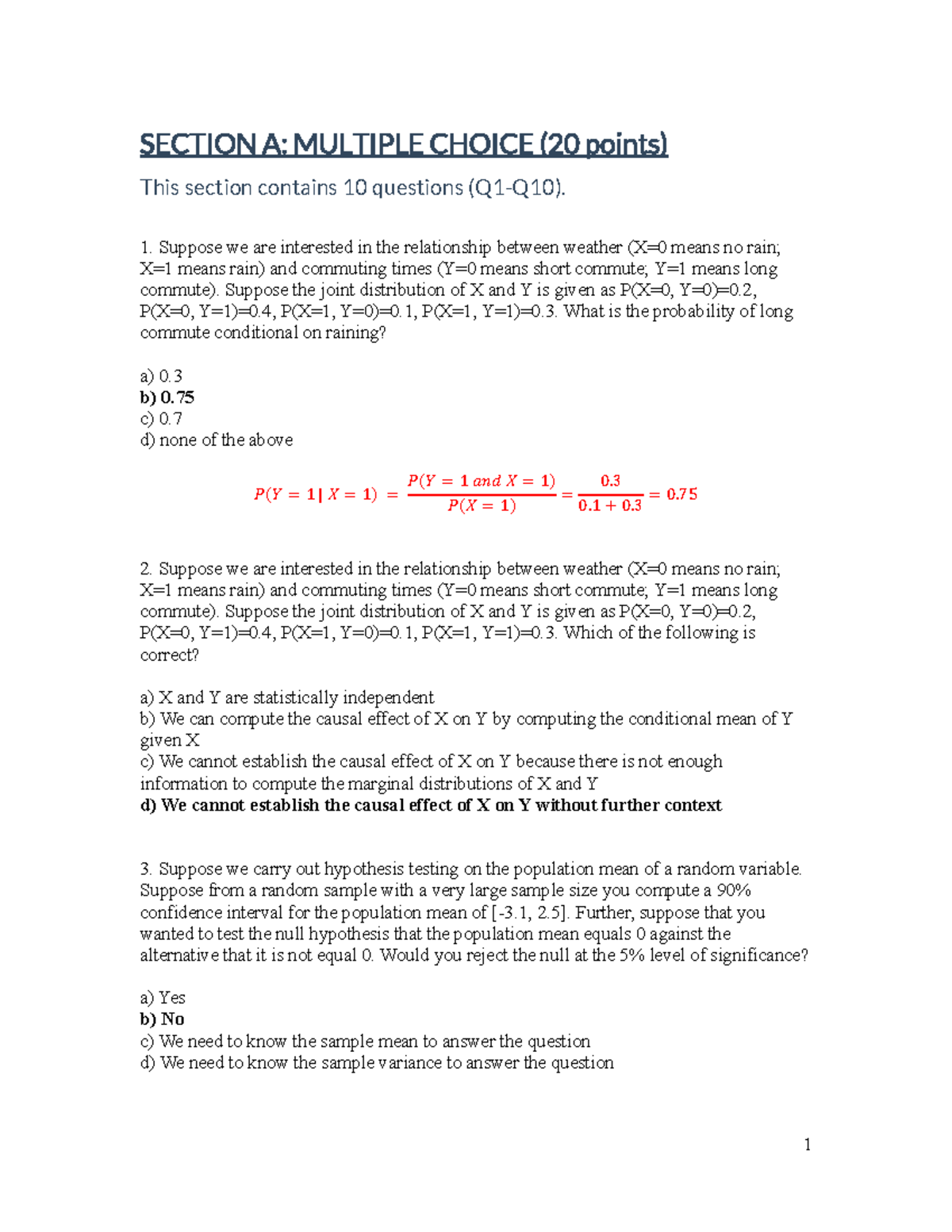 Final Exam Solutions for 2020s2 - Course Code: 20 Sol - Studocu