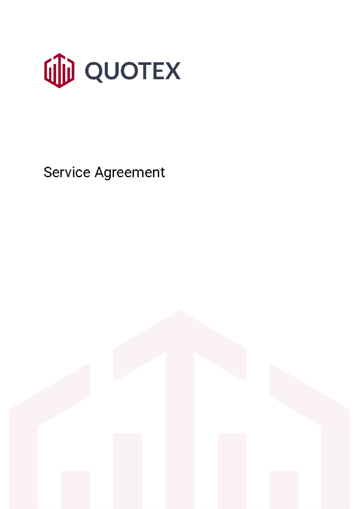 Service Agreement Quotex - Service Agreement Service Agreement Maxbit ...