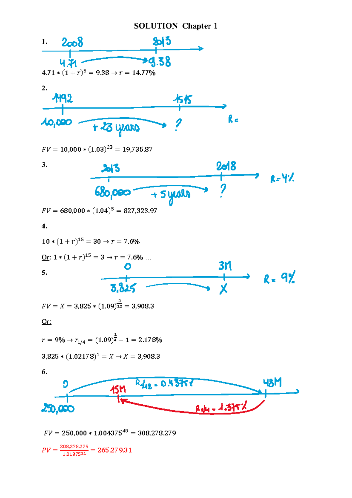 CH1. Solution - Giải các bài tập - SOLUTION Chapter 1 1. 4. 71 ∗ ( 1 ...