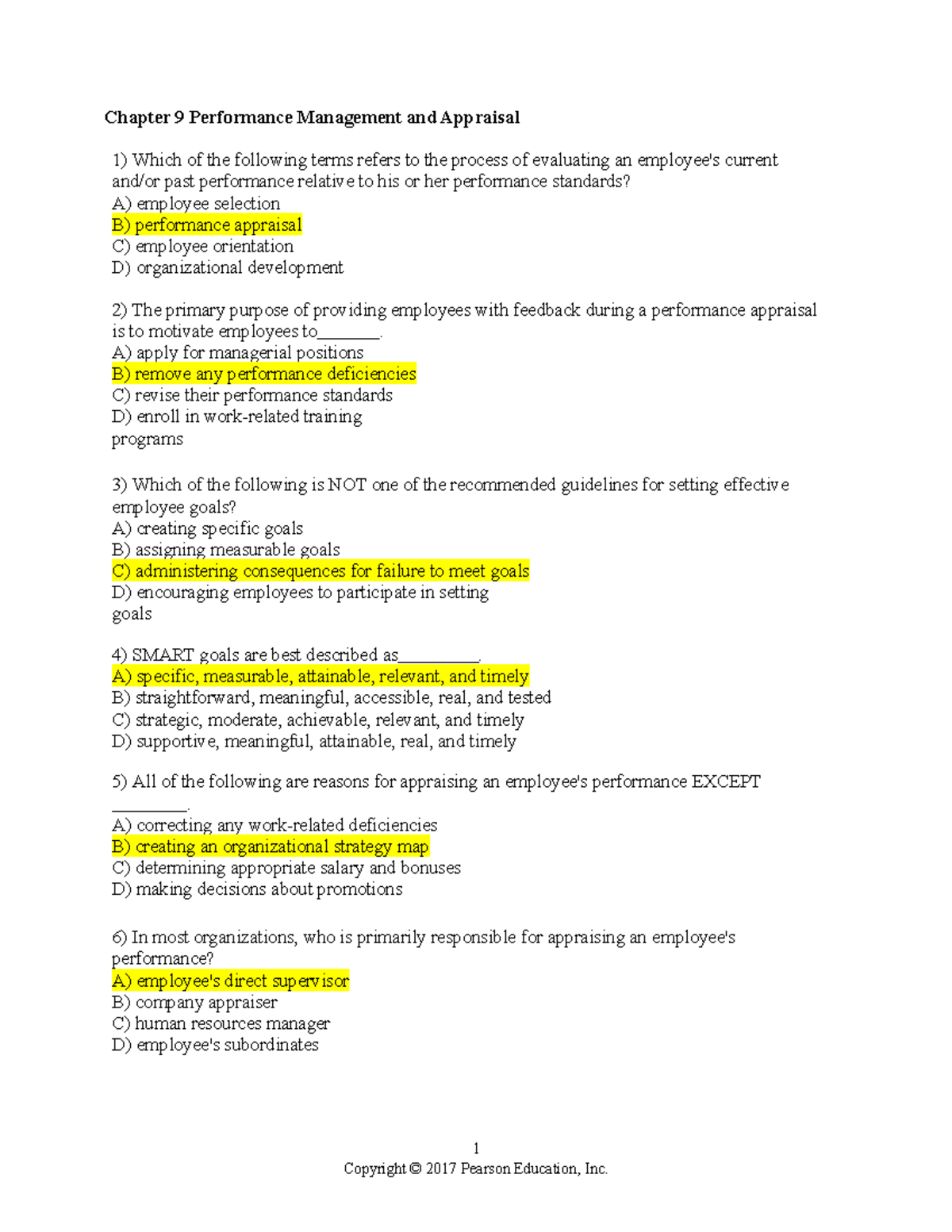 Chapter 9: Insights on Performance Management & Appraisal Techniques ...