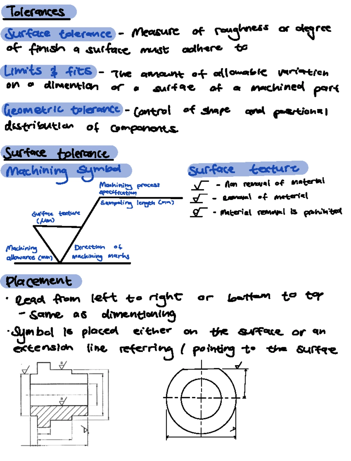 Understanding Section Views in Technical Drawings - Studocu