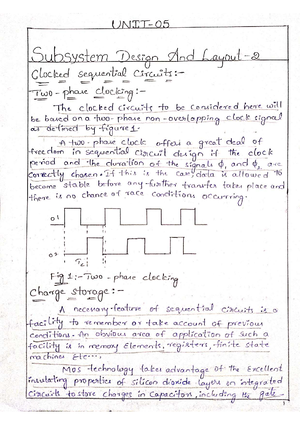 Basic VLSI UNIT 4: Static Transistor Circuit Design Notes - Studocu