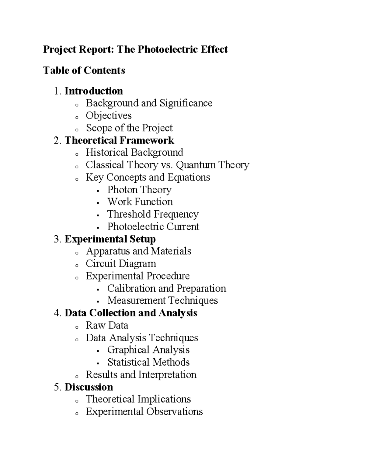 Physics Project: Exploring the Fundamentals of the Photoelectric Effect ...