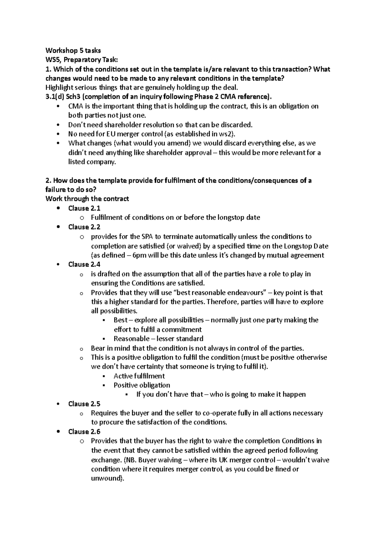 WS5 Workshop 5 Task Analysis and Completion Strategies - Studocu