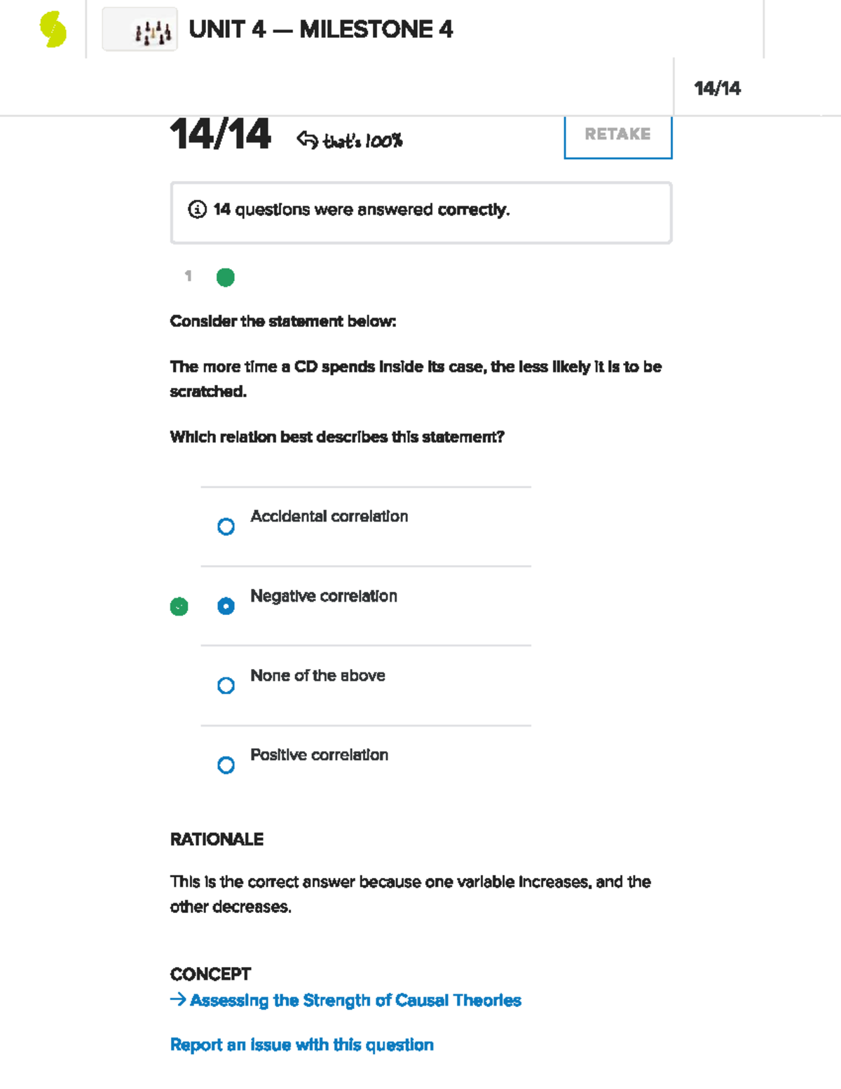 Critical Thinking UNIT 4 MILESTONE 4 Retake Questions and Answers - Studocu