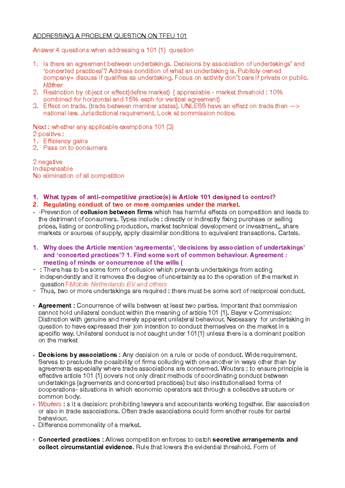 Lecture 6: Understanding Article 102 and Dominance in Competition Law ...