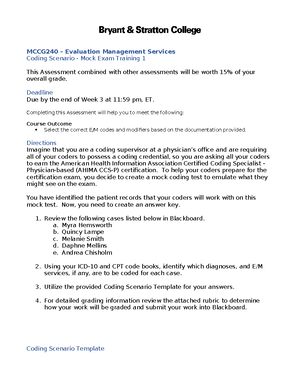 [Solved] Read the scenario and assign the corresponding CPT code Left ...