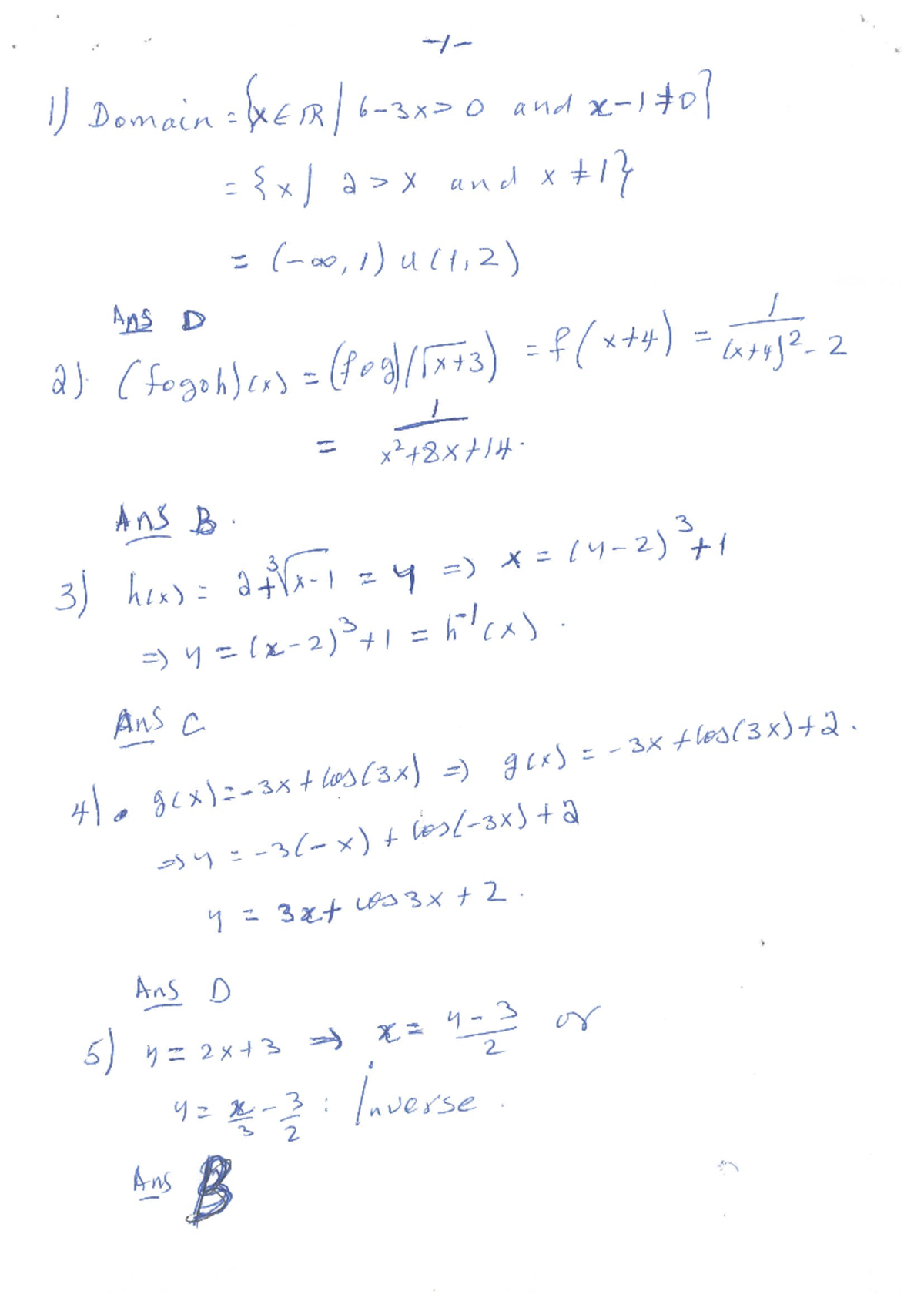ST1 Part A Memo 2023 - Test Solutions and Answers - Studocu