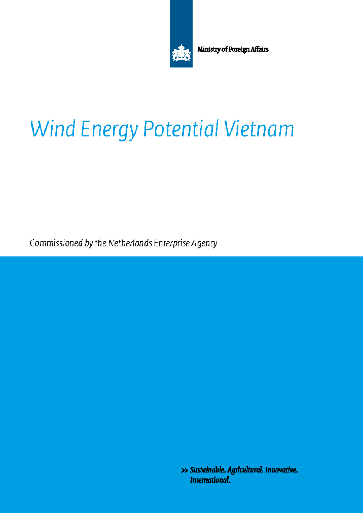 Baseline Study on Wind Energy Potential in Vietnam 717144 Final Report ...