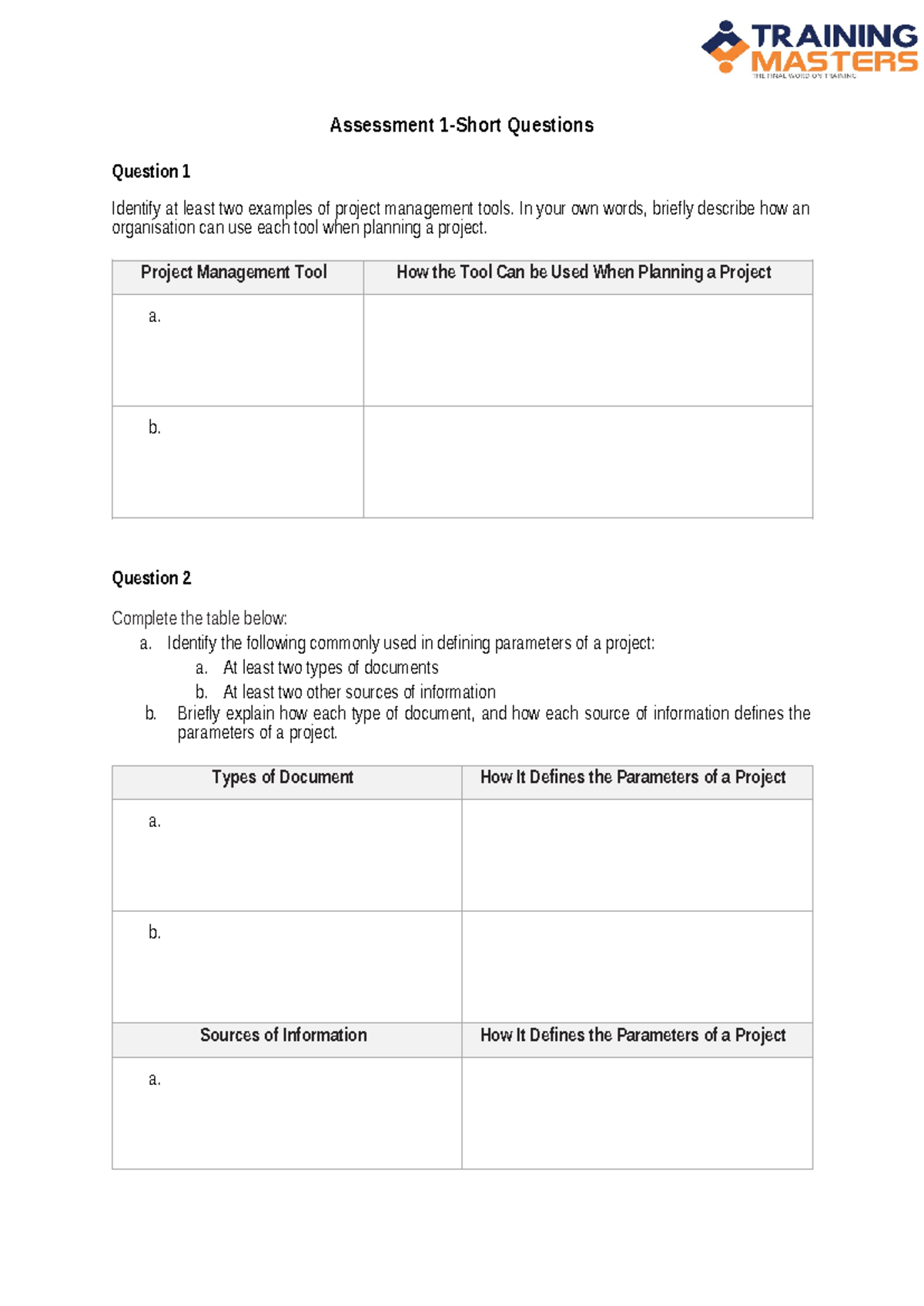 BSBPMG430 Student Assessment: Project Management Tools & Strategies ...
