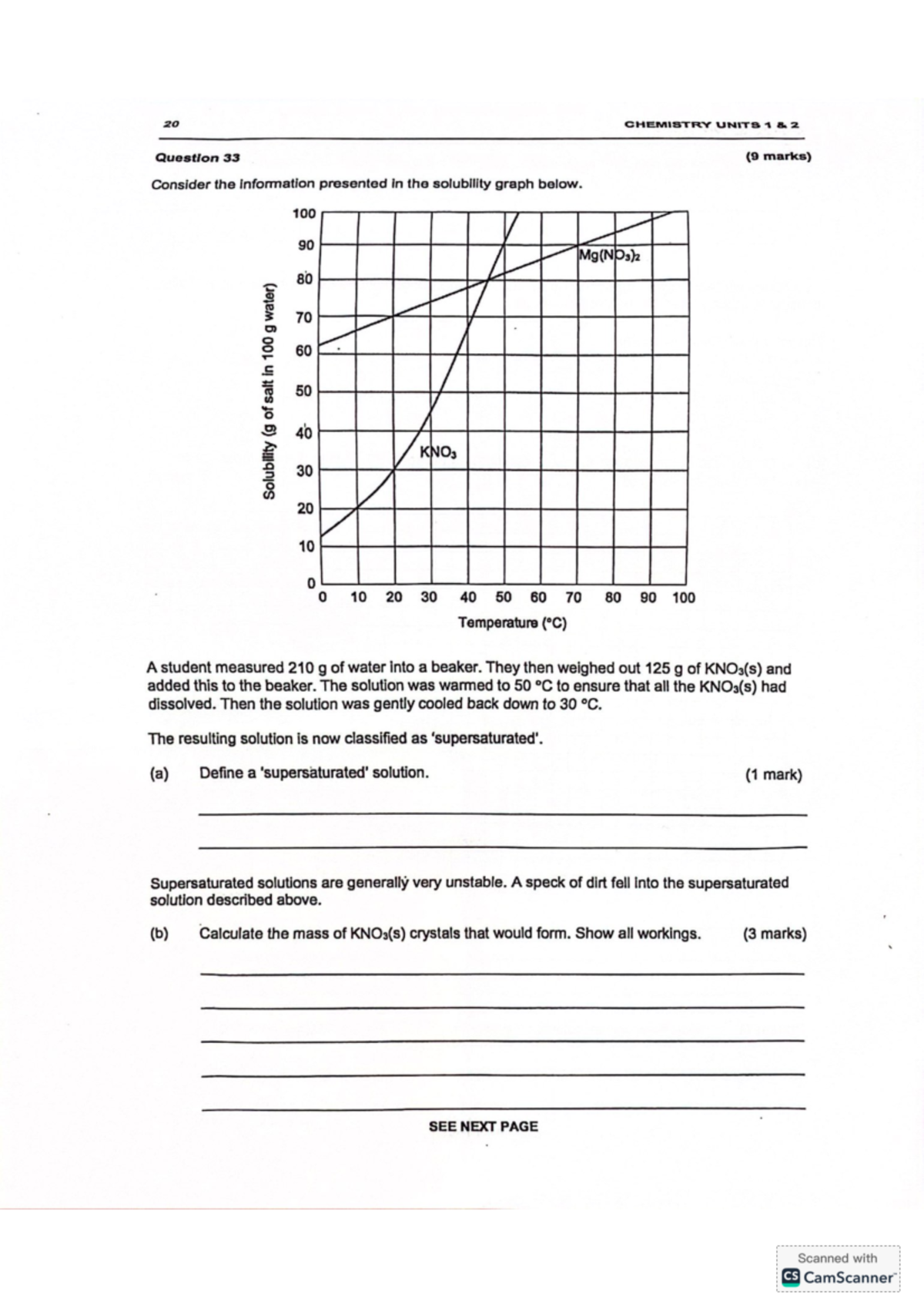 Chemistry Units Exam Questions and Solutions (CHEM 101) - Studocu