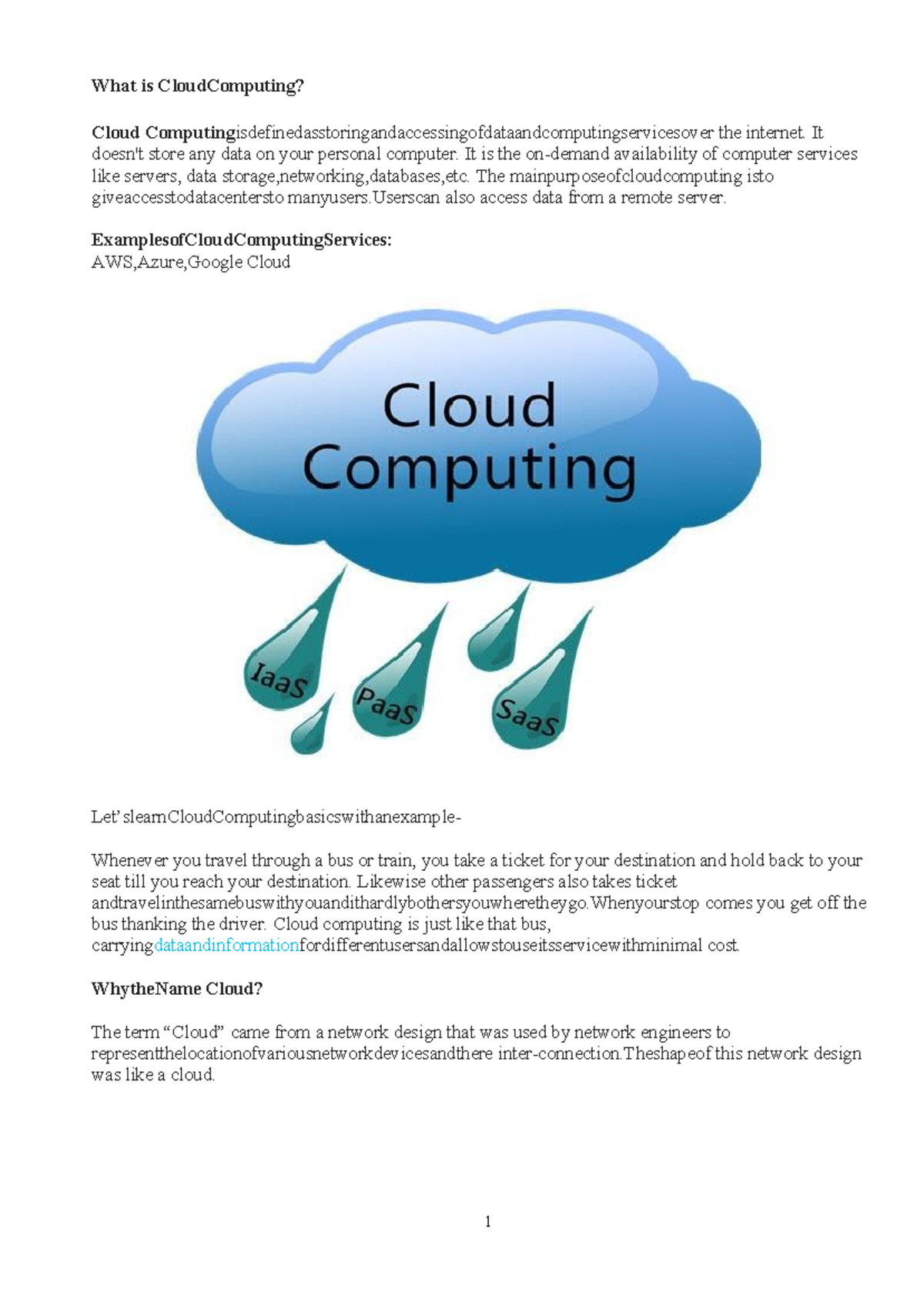 IoT Unit 5: Comprehensive Lecture Notes on Cloud Computing and WSNs ...