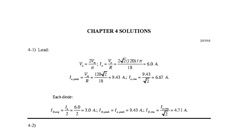 Hart Chapter 4solutions-dönüştürüldü - CHAPTER 4 SOLUTIONS 2/ 17 / 4 ...
