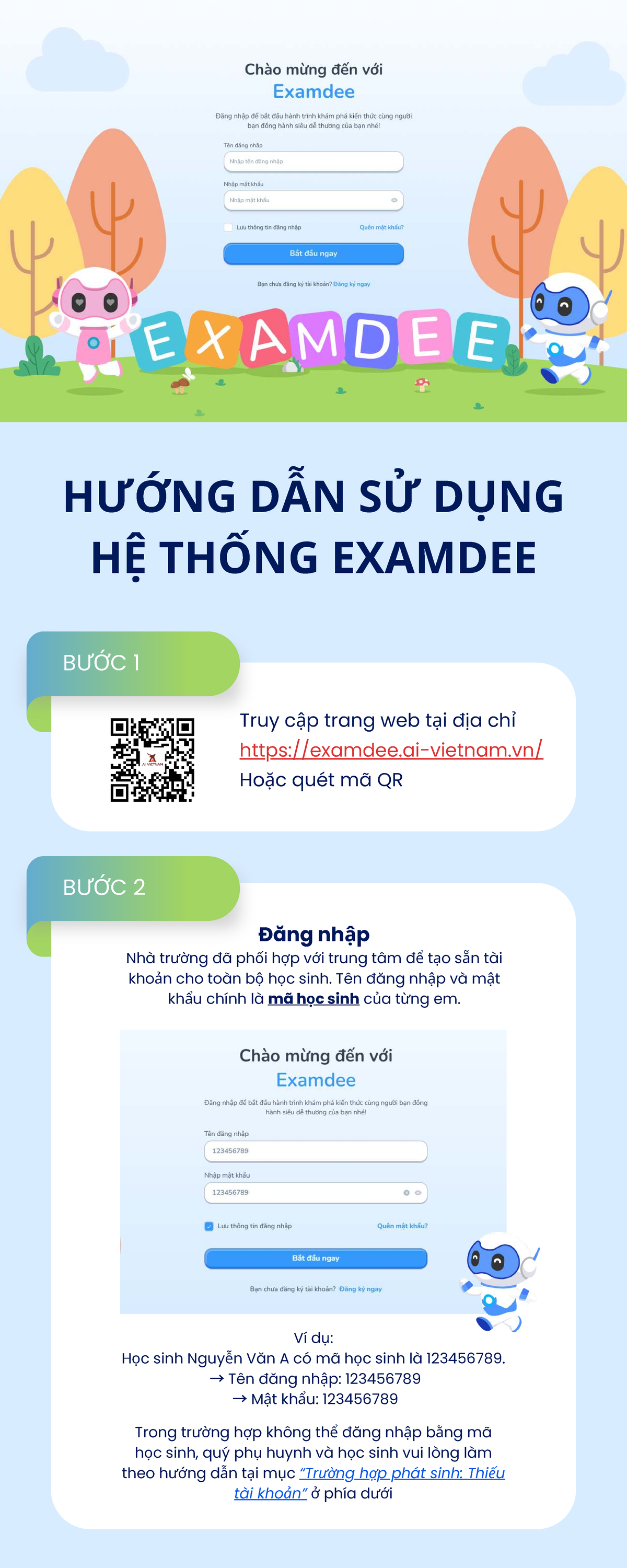Hướng Dẫn Sử Dụng Hệ Thống Examdee Cho Học Sinh - Studocu