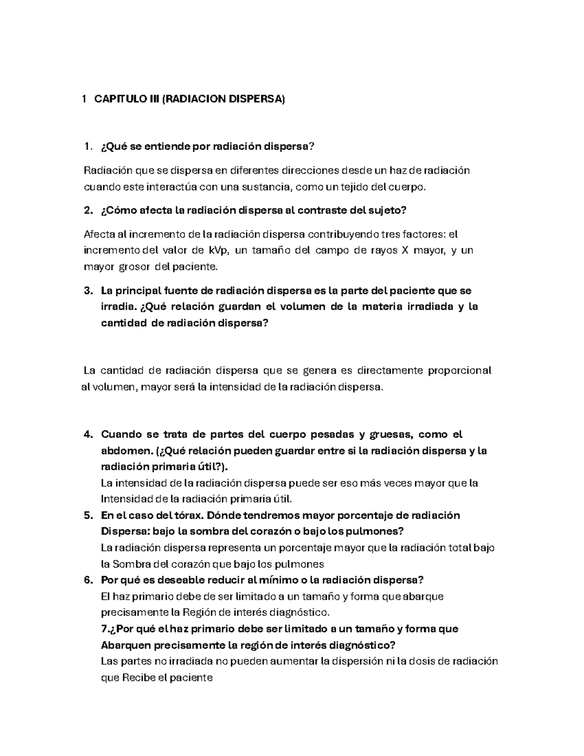 Química Fotográfica - Capítulo III: Radiación Dispersa y su Impacto ...