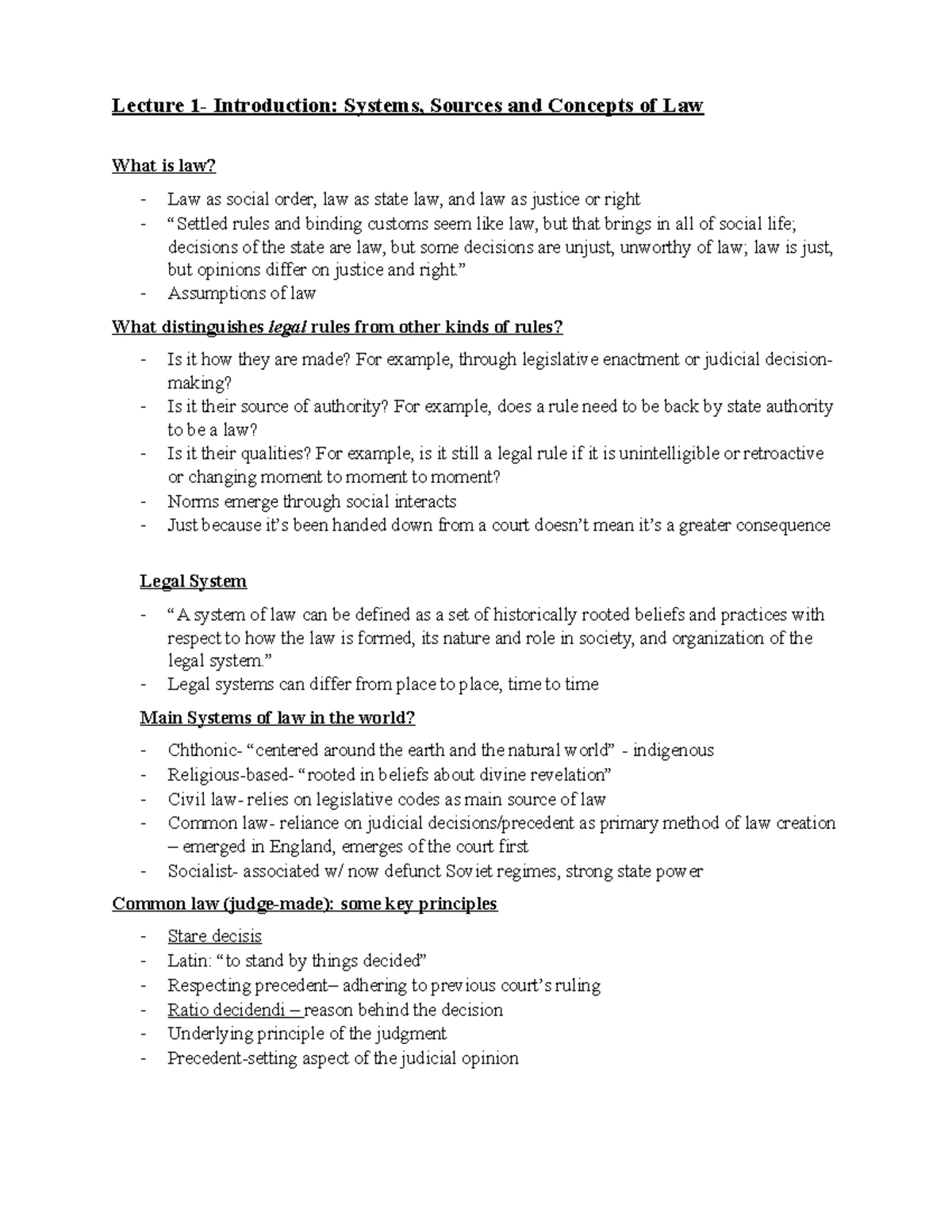 Legal Studies Test Questions: Concepts and Key Terms Analysis - Studocu