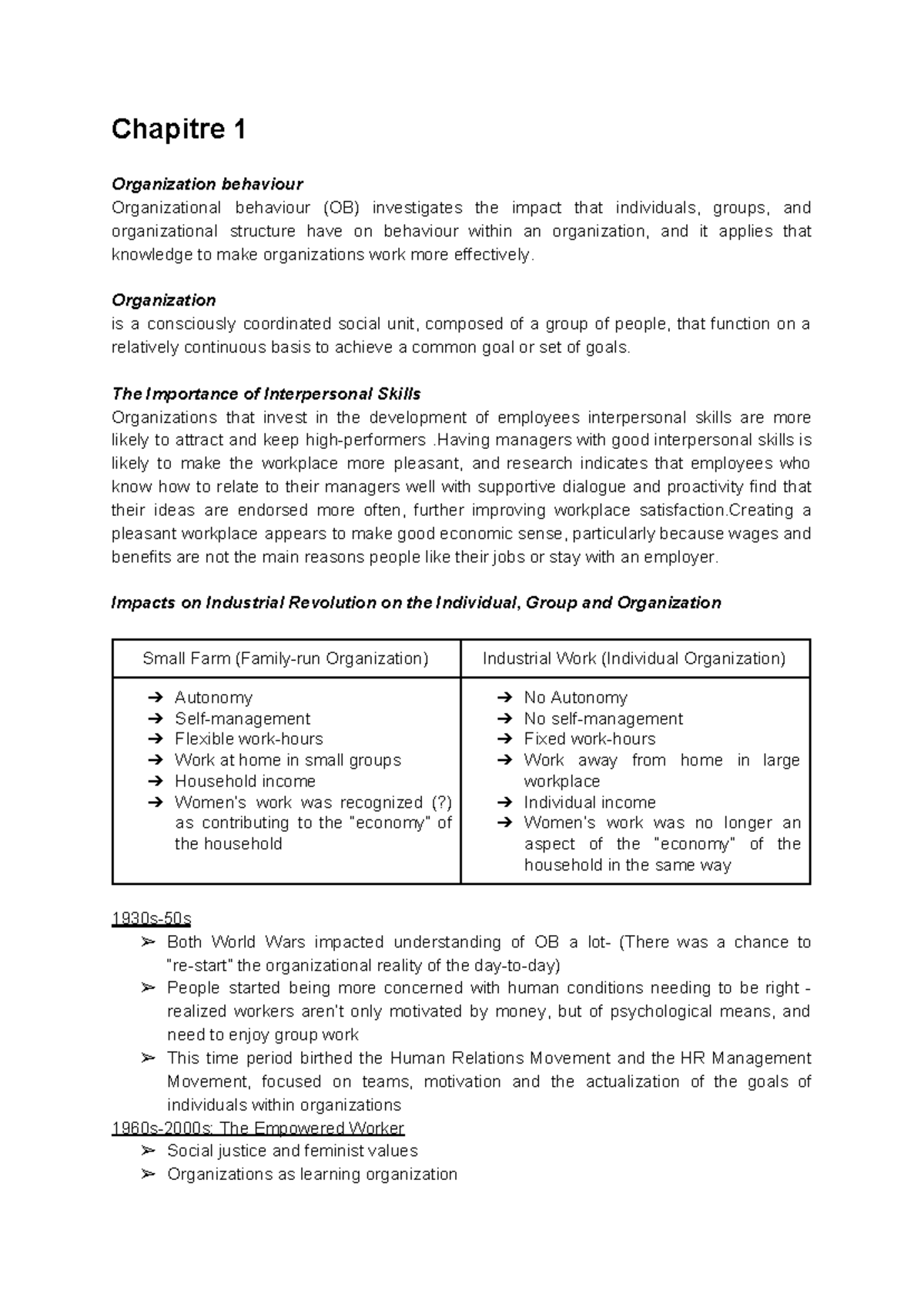 OB - MIDTERM NOTES: Insights into Organizational Behaviour and Dynamics ...