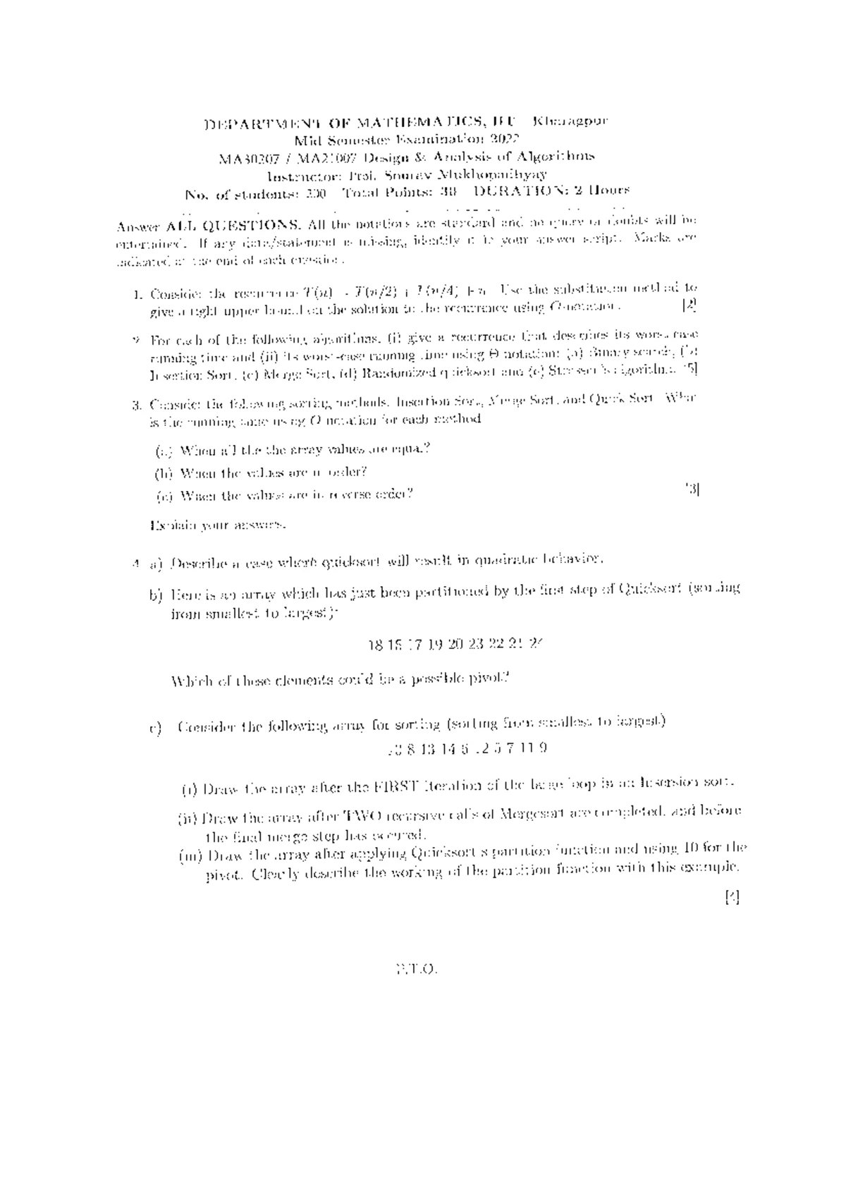 ADOA - Aarekh - DAA Short Notes: Algorithms, Divide & Conquer, NP vs P ...