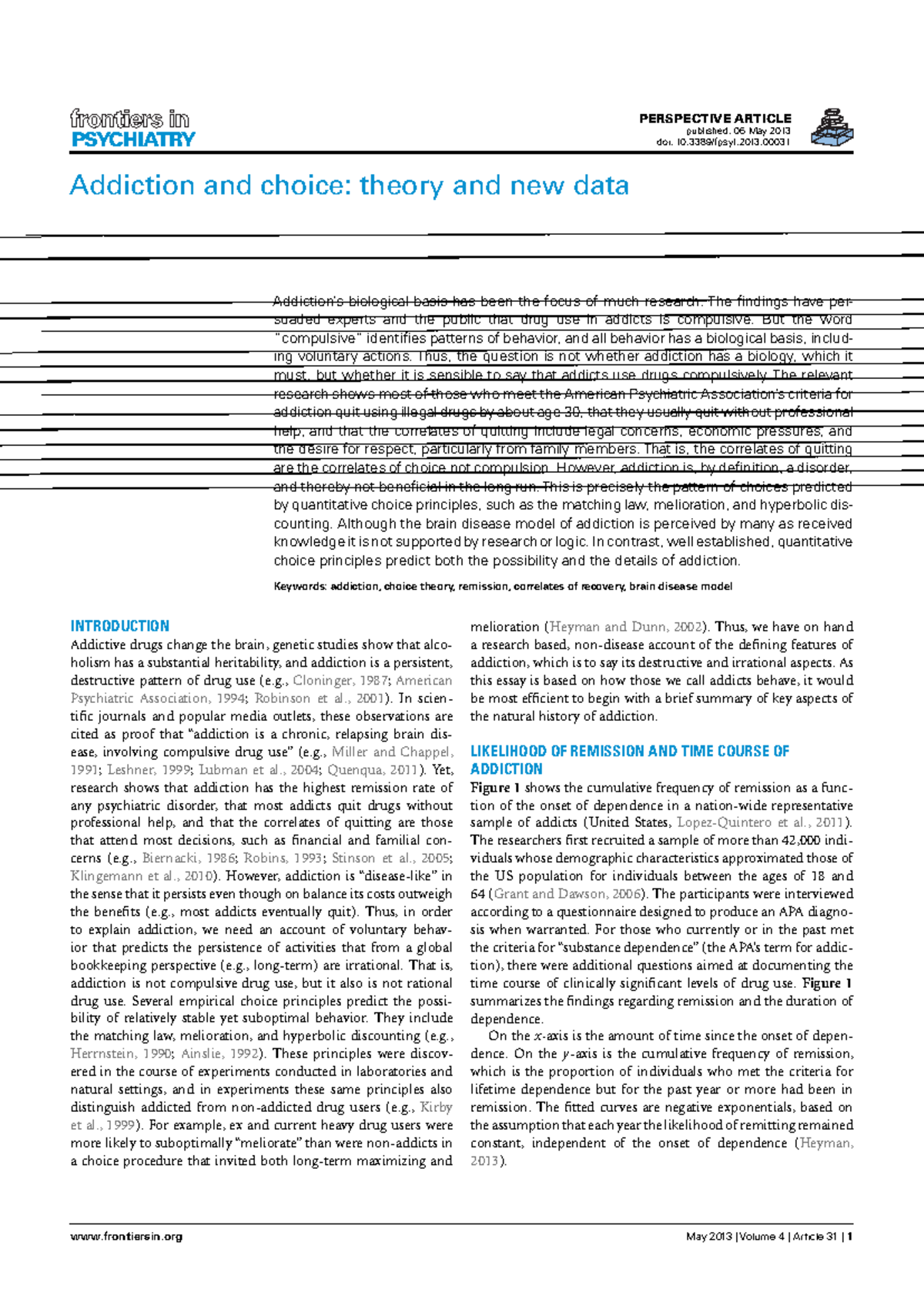 Fpsyt-04-00031 - This is an important document. A very important one ...