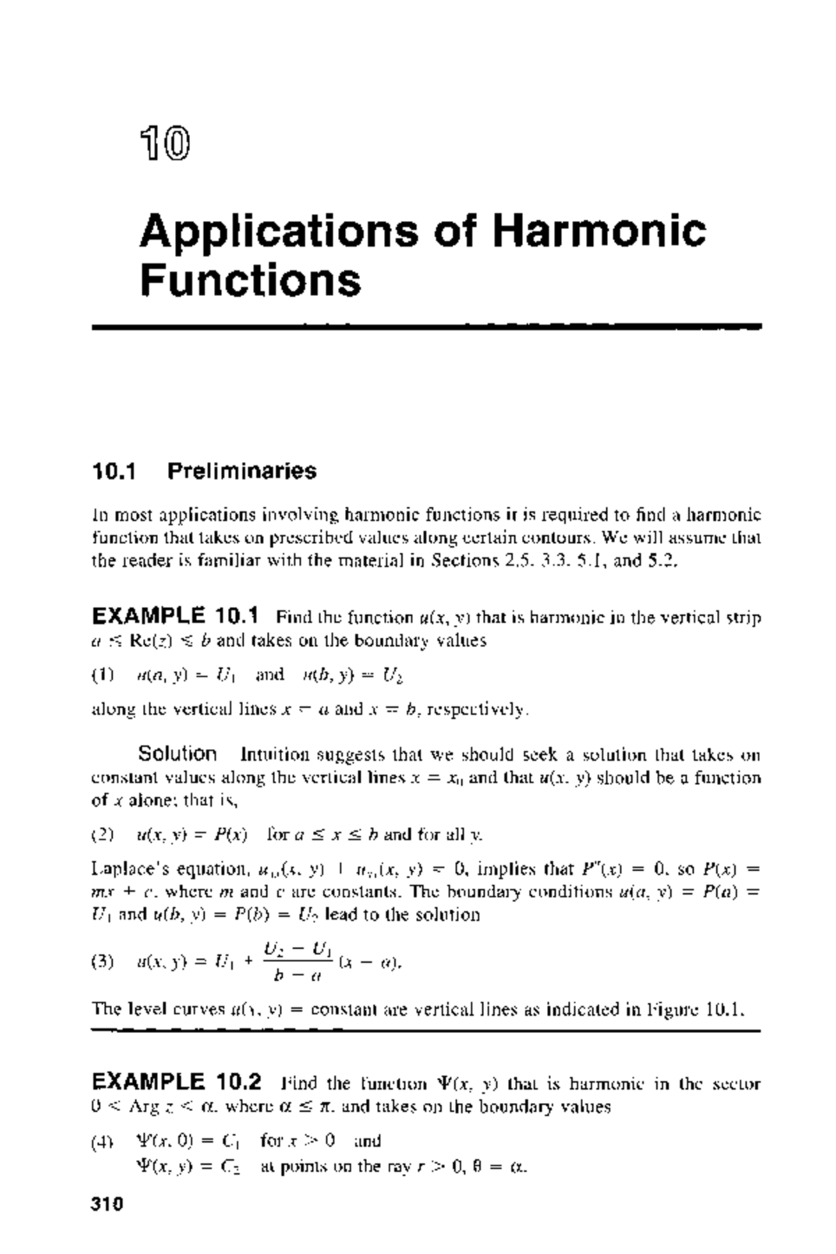 Applications of Harmonic Functions: A Study Guide for MATH 101 - Studocu