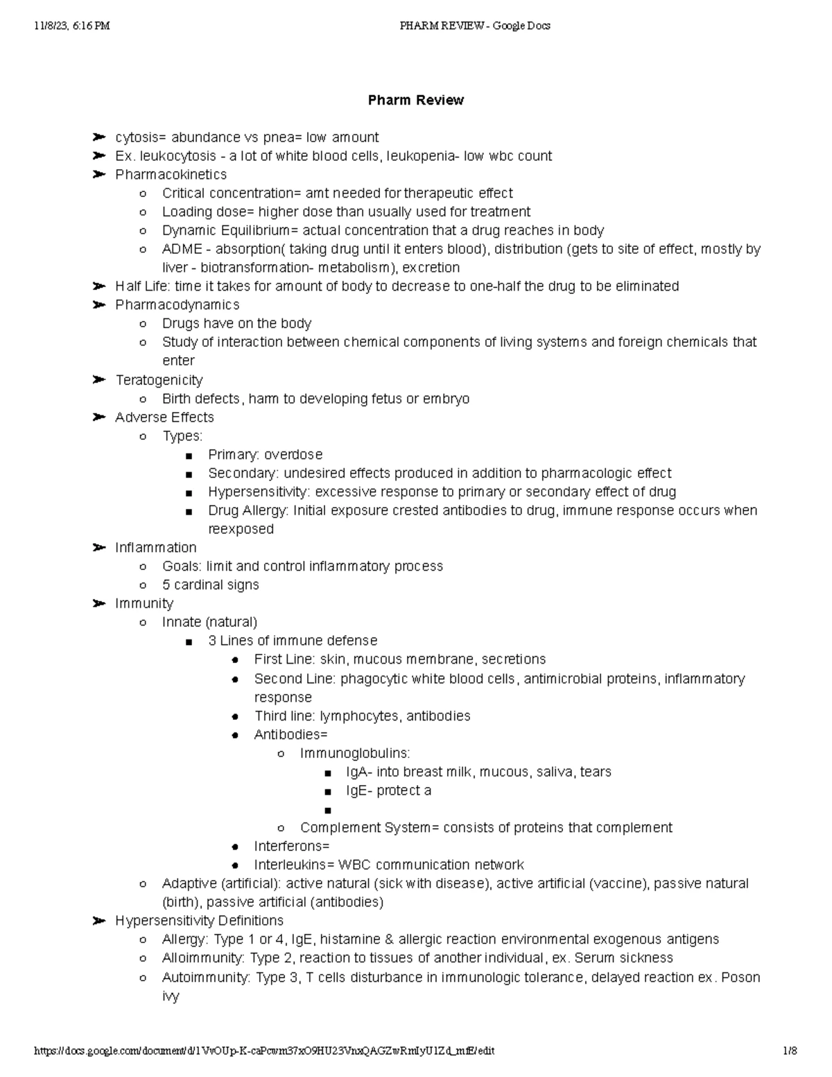 Pharm 101: Comprehensive Review on Pharmacology Concepts and Drug ...