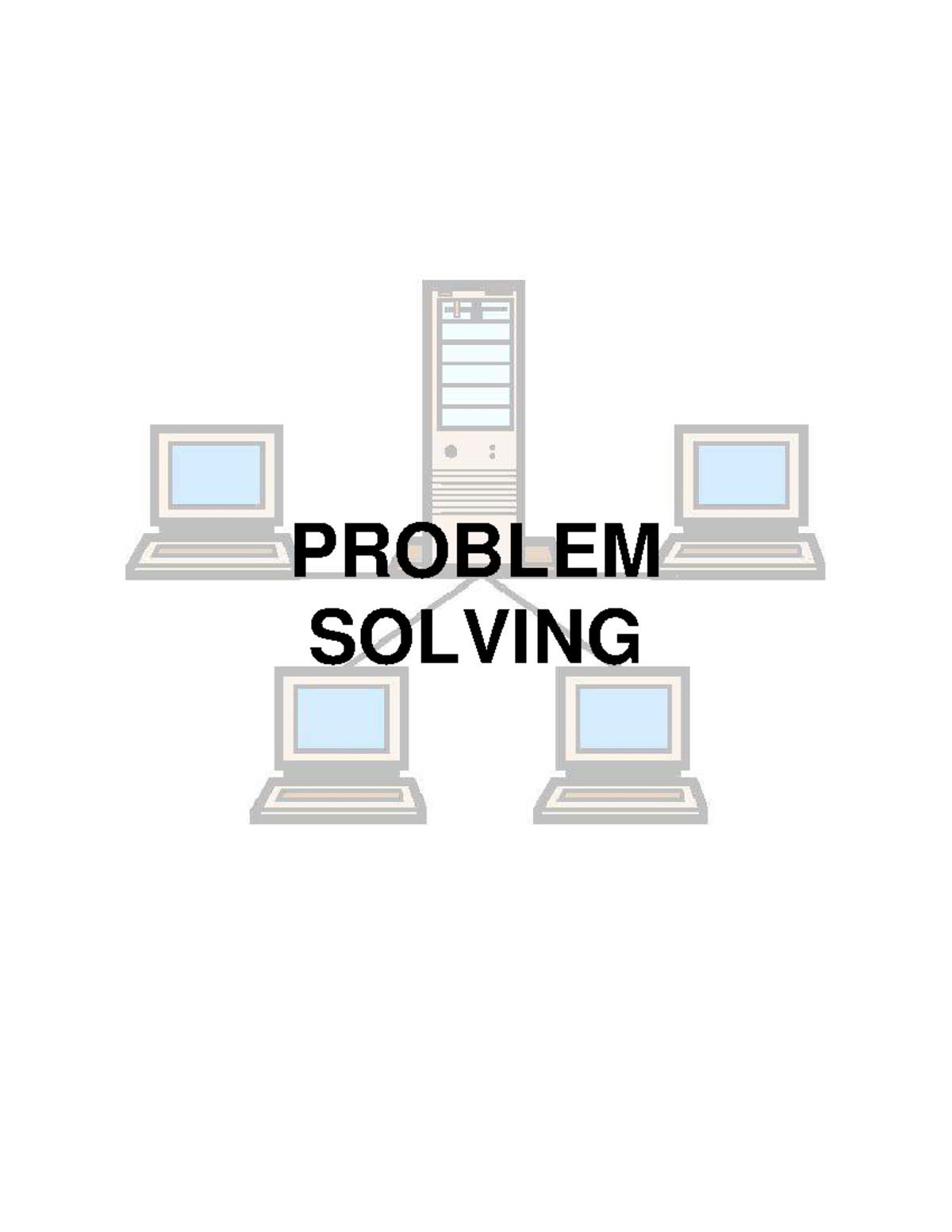 ICS3U Problem Solving: Algorithms and Programming Cycle Overview - Studocu