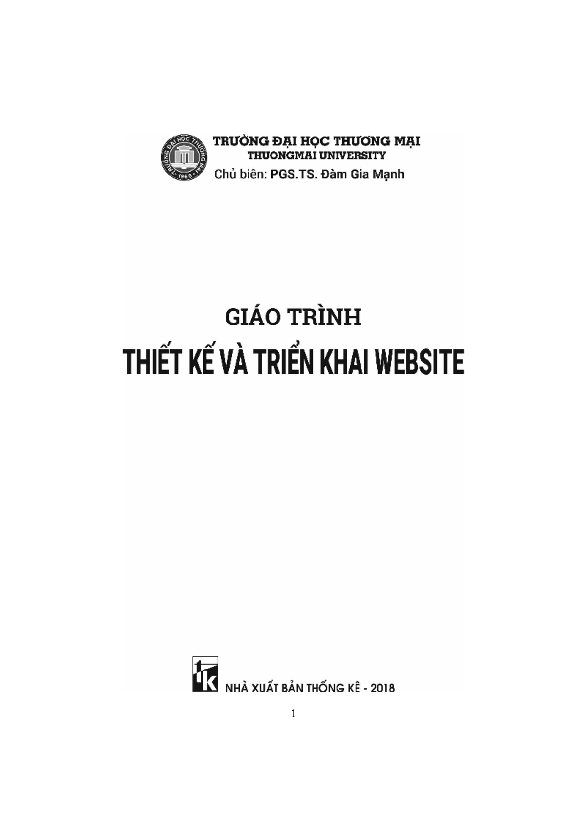Giáo Trình Thiết Kế và Triển Khai Website (Phần 1) - Mã 8963 - Studocu