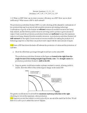 Micro Econ final 1 - assignment for econ chapter 2 - PRACTICE EXAM Unit ...