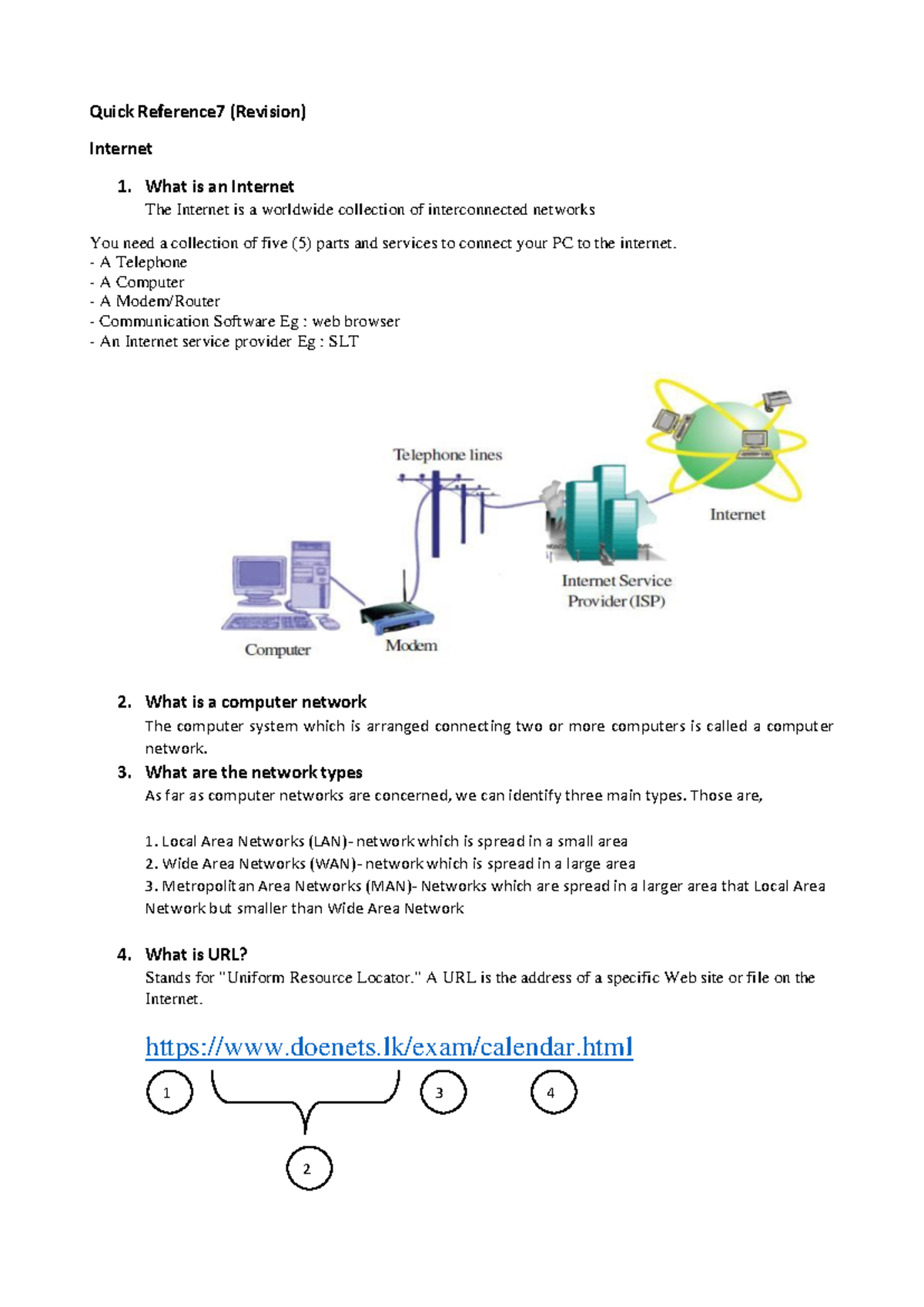 Internet - Refer this it will be useful - Quick Reference7 (Revision ...