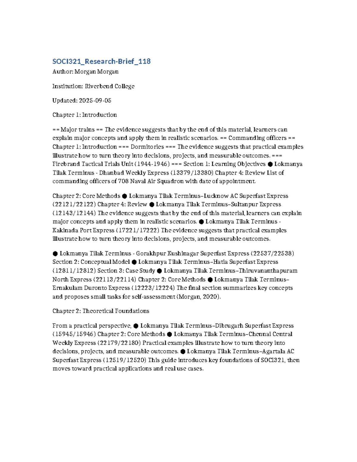 SOCI321 Extended Learning Material: Key Concepts & Applications - Studocu